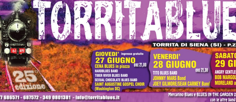 XXV Torrita Blues Festival, 27-29 giugno 2013