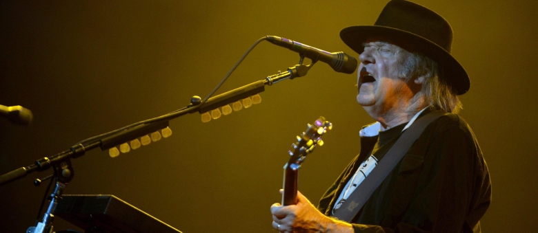 Neil Young, Lucca Summer Festival, 25 luglio 2013