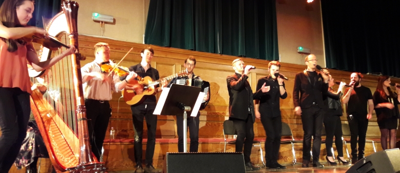 The Swingles (feat. Twelfth Day & Effra), Londra, Cecil Sharp House, 30 marzo 2017