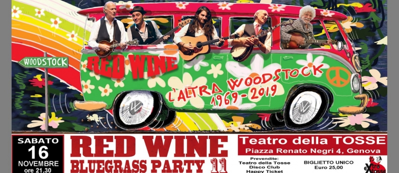 XI Red Wine Bluegrass Party 1969-2019 L’altra Woodstock